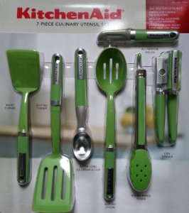 Lollaland 5-Piece Toddler Utensil Set Green